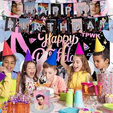 And the tin decoration along the wall adds a lot of attitude. Buy Harry Styles Birthday Decorations Music Themed Party Decorations Set Includes Happy Birthday Banner Cake Toppers Birthday Balloons For Music Themed Decorations Party Online In Turkey B0923wmk8t