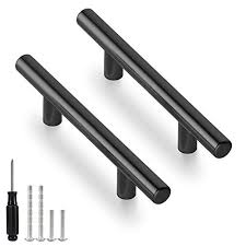 How doers get more done. Voolan 20 Pack Cabinet Handles Modern Style Stainless Steel Kitchen Cabinet Hardware Pulls 5 Length 3 Hole Center Matte Black Pricepulse