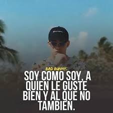 Known for latin trap, reggaeton, and synthwave sounds, check out this puerto rican artist's hottest songs. Pin By Alex Garza On Badbunny Cute Spanish Quotes Bunny Quotes Senior Quotes