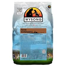 I've been feeding them wysong for about 6 months. Wysong Ferret Archetypal 2 Trade Ferret Diet Food Small Pet Food Petsmart