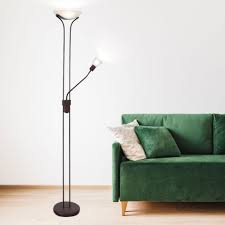 In vielen haushalten wird für die beleuchtung eines. Etc Shop Led Deckenfluter Stehlampe Deckenfluter Led Dimmbar Mit Leselampe Led Stehlampen Mit Dimmer Lesespot Flexibel Rostfarben 2x Led Warmweiss H 180 Cm Online Kaufen Otto