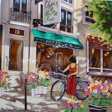 Check spelling or type a new query. Stroll In Paris Ceramic Tile Ceramic Art