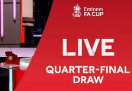 We're into the business end of this season's fa cup as may's wembley but before anyone gets over excited about the prospect of playing at the national team stadium, there's the quarter finals and the quarter final. Live Fa Cup Quarter Final Draw Who Will The Reds Get