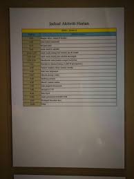 Yuk intip tabel di bawah yang disusun oleh tim kawalcovid19. Jadual Aktiviti Dan Menu Mingguan Rumah Titian Kaseh Facebook