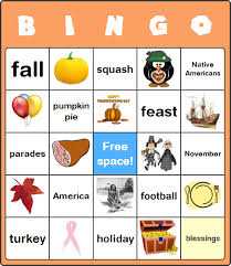 Cards (8 per page) will both suit your purposes well, i think. Free Thanksgiving Day Bingo Cards For Kids No Software Or Signup