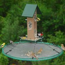 Seedhoop Seed Catcher Adjustable Seed Tray 30 Inch Bird Feeders Platform Bird Feeder Bird Seed Feeders
