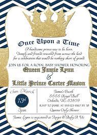 Royal Baby Shower Invitation Little Prince Baby Shower Invitation Baby Showers Reales Baby Shower Invitaciones Boy Baby Shower Ideas