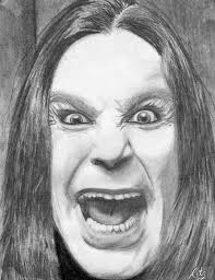 Ozzy Osbourne Ozzy Osbourne Face Drawing Face