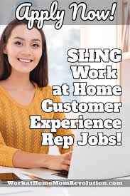 Work At Home Customer Experience Rep Jobs With Sling With Images Customer Experience Working From Home Customer Service Jobs