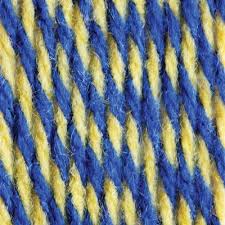 Bernat Super Value Team Colors Yarn Royal Gold Yarn