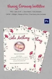 The timing at which a name is assigned can vary from some days after birth to several months or many years. 37 Naming Ceremony Invitations Psd Ai Naming Ceremony Invitation Naming Ceremony Invitation Card Format
