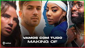 'vamos com tudo', tema da autoria de david carreira. David Carreira Vamos Com Tudo Making Of Youtube