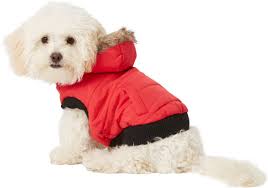 Frisco Dog Cat Parka Coat Red X Small