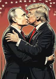 Putin and Trump Kiss' Poster, picture ...