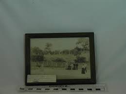 Framed Photo, The Bramley girls playing tennis at the Needles, Berringama,  September 20th, 1902, Photograph taken 20th September, 1902
