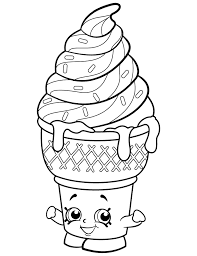 Snow cone colouring pages are a source of increasing child's interest in art activities. Shopkins Coloring Pages Free Printable Coloring Pages For Kids