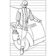 Car wash, coloring books online suitable for cutting out, coloring pages for printing, peppa pig, printable free coloring for kids. Car Washing Coloring Sheet