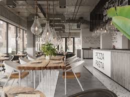 Contemporary Pizza Pasta Restaurant In Almaty Kazakhst On Behance Pasta Restaurants Pizza Pasta Pizza Oven Restaurant