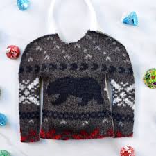 Well you're in luck, because here they come. Ugly Christmas Sweater Treat Bags Make Life Lovely