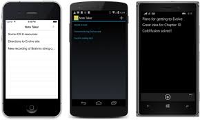 Blog updated jan 2021 : Creating Mobile Apps With Xamarin Forms Infrastructure Microsoft Press Store
