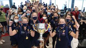 Crows hold on to seal inaugural aflw title. Third Time Lucky For Brisbane In A Aflw Win For Lions