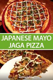 Japanese Mayo Jaga Pizza Thick Crust Pizza Food Recipes
