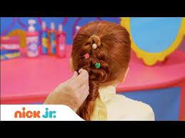 How To Make A Christmas Tree Braid Style Files Hair Tutorial Sunny Day Nick Jr Youtube Tree Braids Styles Tree Braids Hair Braid Guide