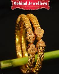 Today S Exclusive Product Bala 22 Karat Hallmarked Gold Latest Designer Bala Weight 24 26 Gold Costume Jewelry Gold Bangles Design Gold Jewelry Outfits