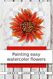 Flower Painting Amarie Lange Studio