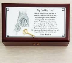 Becoming a new father is a huge milestone that deserves to be. First Father S Day Gift Ideas My Daddy S Hand Personalized Keepsake Box Features A Delightful Poe First Fathers Day Gifts First Fathers Day Fathers Day Gifts
