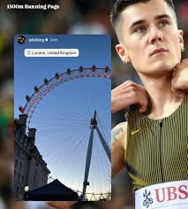 Jakob Ingebrigtsen is in London, UK 🇬🇧. Wonder what this could mean? 👀