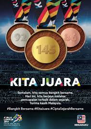 Pada sukan sea 2017 di kuala lumpur, kontinjen malaysia menduduki kedudukan keseluruhan selaku juara dengan membawa pulang 323 pingat yang terdiri daripada 145 emas, 92 perak dan 86 gangsa. Tahniah Malaysia Juara Sukan Sea Games Kuala Lumpur 2017 Mia Liana