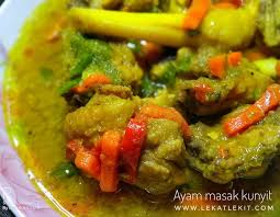 Ayam goreng & ayam opor enak lainnya. Resepi Ayam Masak Kunyit Simple Tapi Menyelerakan