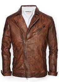 Vintage Look Leather Biker Jacket Men Mango Man United Kingdom Jackets Men Fashion Leather Jacket Leather Jacket Men