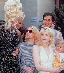 Rupaul Kurt Cobain Courtney Love Cobain Krist Novoselic And Frances Bean Cobain Kurt And Courtney Nirvana Kurt Cobain Kurt Cobain Dress