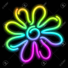 Copyright disclaimer under section 107 of the copyright act 1976, allowance is made for fair use for purposes such as criticism, comment, news reporting, teaching, scholarship, and research. Flower Daisy Psychedelic Neon Light Royalty Free Cliparts Vectors And Stock Illustration Image 16430101