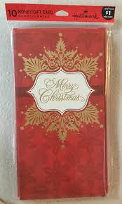 Maybe you would like to learn more about one of these? Hallmark Money Gift Card Holder Christmas Cards 10 Cards Merry Christmas Ebay