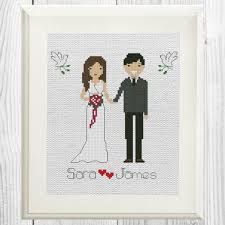If you've cross stitched before, you likely already know what to look for in a pattern. Wedding Couple Portrait Custom Cross Stitch Pattern Modern Cross Stitch Custom Wedding Gift C Cross Stitch Family Portrait Cross Stitch Wedding Cross Stitch