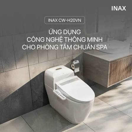 Nắp rửa điện tử INAX CW-H20VN | Nghỉ dưỡng tại gia, thư thái từng khoảnh  khắc, Chỉ cần một thay đổi nhỏ với nắp rửa điện tử INAX CW-H20VN có thể  nâng tầm thư giãn với những công nghệ thông minh: , ✨ ...