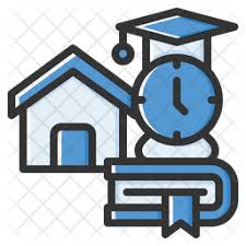 Available in png and svg formats. Free Home Schooling Colored Outline Icon Available In Svg Png Eps Ai Icon Fonts