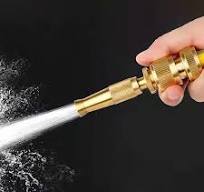 All Copper Spray Household Water Pipe Hose Car Washing Device Watering  Nozzle Pressure Boosting Tool