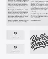 Folder W Papers Business Cards Envelope Mockup In Stationery Mockups On Yellow Images Object Mockups