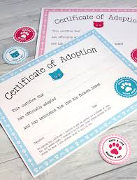 For this reason, we attempted to share cat adoption certificate free printable ideas for you. Free Printable Cat Adoption Kits Chickabug