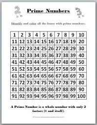 image result for prime numbers on a 100 chart prime