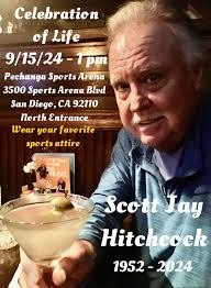 Celebration of Life for Scott Hitchcock, Father of Sam Hitchcock