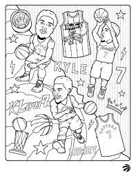 We have collected 36+ toronto raptors coloring page images of various designs for you to. Toronto Raptors On Twitter Klow Week Continues With Some Saturday Morning Colouring For The Kids Wethenorth Nbatogether