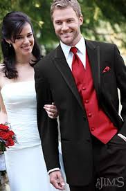 Mens wedding suits have also been evolved and modified in such a way that they can be in and out of fashion in no time. Parity Black Red And White Tuxedo Up To 68 Off