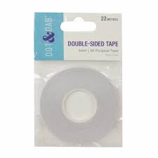 This tape is also great for scrapbooking, card making and many paper crafting projects; Dot Dab Double Sided Adhesive Tape 3mm Ddadh039 Craftlines
