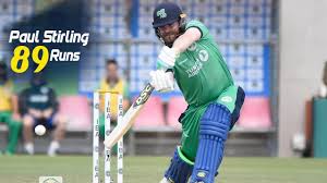 Aug 21, 2021 · paul stirling’s 61 from 36 balls carried the fight after adam milne had applied a tourniquet to the powerplay, and when he fell, ross whiteley picked up the cudgels to blast four fours and four sixes in 44 from 19 that lifted brave well beyond the 150 that might have seemed par. Paul Stirling S 89 Run Against Afghanistan 1st Odi Afghanistan Vs Ireland In India 2019 Youtube