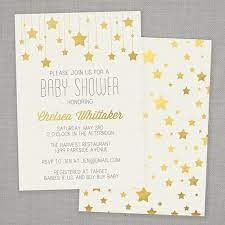 Baby Shower Invitation Gold Stars Etsy Baby Shower Invitations Baby Shower Printable Baby Shower Invitations